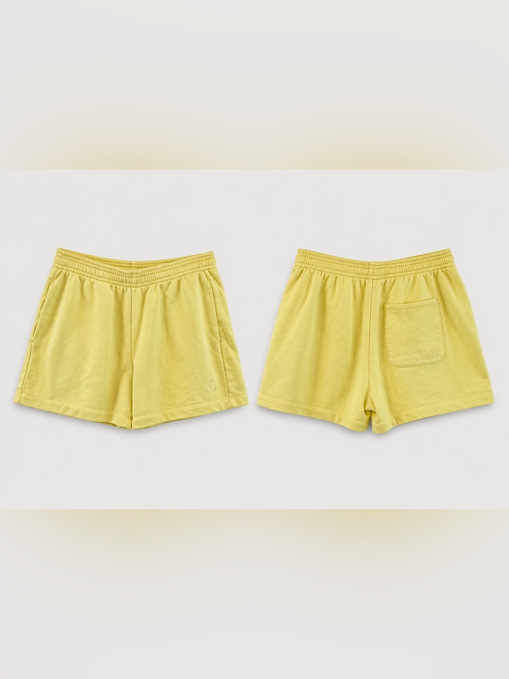 Vuori Soft Yellow Lounge Shorts